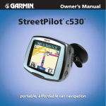 Garmin affordable car navigation GPS Receiver User Manual