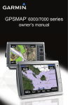 Garmin 6012 Marine GPS System User Manual