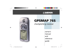 Garmin 492 GPS Receiver User Manual