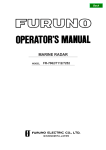 Furuno FAR-2167DS-D Marine RADAR User Manual