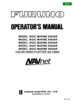 Furuno 1823C Marine RADAR User Manual