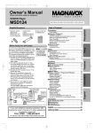 FUNAI MSD124 DVD Player User Manual
