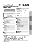 FUNAI CDV210HH8 DVD VCR Combo User Manual