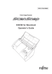 Fujitsu S500M Photo Scanner User Manual