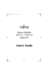 Fujitsu GBR-222200-002 Tablet User Manual