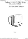 Fujitsu 154V Computer Monitor User Manual