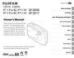 FujiFilm Z35 Digital Camera User Manual