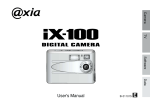 FujiFilm iX-100 Digital Camera User Manual