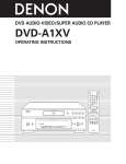 FujiFilm DVD-A1XV Network Card User Manual