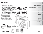 FujiFilm A805 Digital Camera User Manual