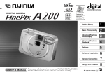 FujiFilm A200 Digital Camera User Manual