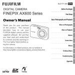 FujiFilm 16215102 Digital Camera User Manual