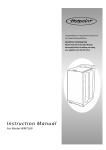 Frigidaire FAQG7017KB Clothes Dryer User Manual