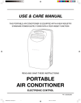 Frigidaire 220250d396 Air Conditioner User Manual