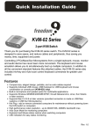 Freedom9 KVM-02 Switch User Manual