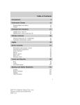 Ford 2006 Five Hundred Automobile User Manual