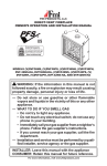 FMI DVF36NH-HA Indoor Fireplace User Manual