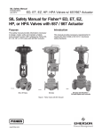 Fisher ED Automobile Parts User Manual