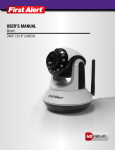 First Alert DWIP-720 Security Camera User Manual