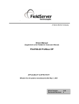 FieldServer FS-8700-20 Computer Drive User Manual