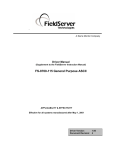 FieldServer FS-8700-115 Computer Drive User Manual