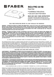 Faber 630003952 Ventilation Hood User Manual
