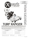 Exmark FMD 524 Lawn Mower User Manual