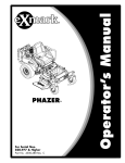 Exmark 820 Lawn Mower User Manual