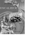 Excalibur electronic 641S Motorized Toy Car User Manual