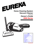 Eureka 59 Vacuum Cleaner User Manual