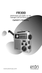 Eton FR300 Radio User Manual
