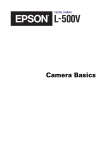 Epson L-500V Digital Camera User Manual