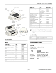 Epson 880i Printer User Manual