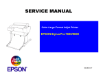 Epson 7600 Printer User Manual