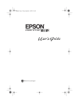 Epson 7500 Printer User Manual