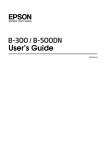 Epson 500DN Printer User Manual