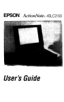 Epson 4SLC2-50 Laptop User Manual