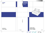 Epson 24-Pin Printer User Manual