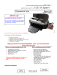 Epson 2100 Printer User Manual