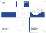 Epson 1600 Pro Scanner User Manual