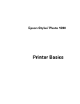 Epson 1280 Printer User Manual