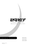 Energy Speaker Systems MUSICAL TRUTHTM Speaker User Manual