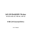 Emprex USB 2.0 External Drive Network Card User Manual