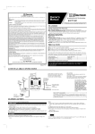 Emerson EWT1921 CRT Television User Manual