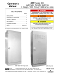 Emerson 381333122 E Switch User Manual