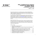 EMC 300002039 Server User Manual