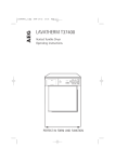 Electrolux T37400 Clothes Dryer User Manual