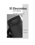 Electrolux Afuera Vacuum Cleaner User Manual