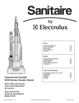Electrolux 9100 Vacuum Cleaner User Manual