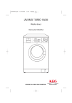 Electrolux 16830 Washer/Dryer User Manual